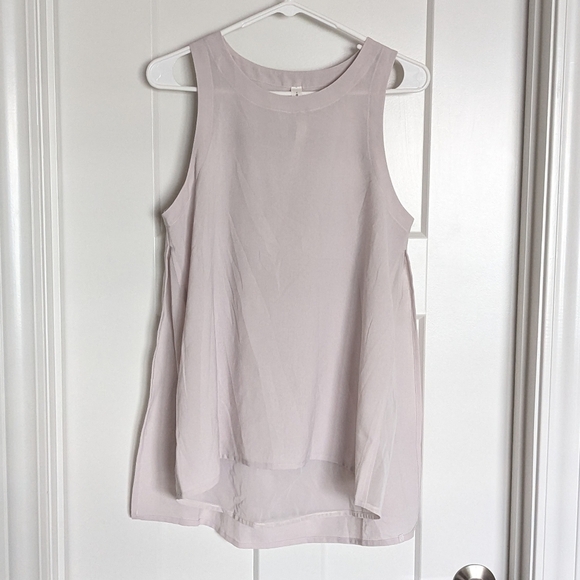 Lululemon Dressy Layered Tank Top sz 4 - Picture 1 of 7